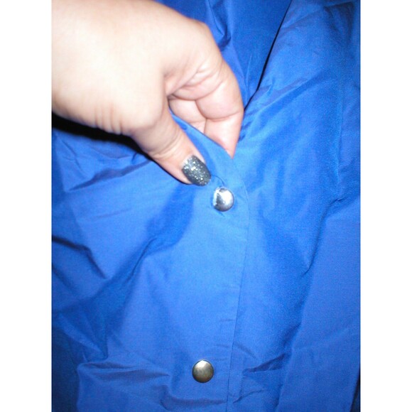 New Womens 8 NWT Designer Italy Victor & Rolf Blue Dress 44 Snaps Back Ruffles - Picture 7 of 12